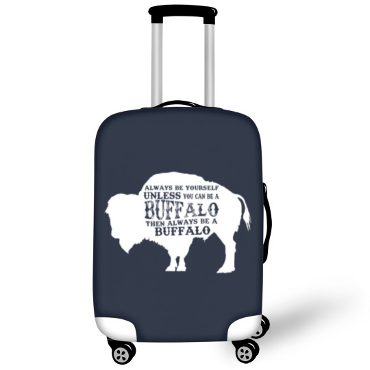 Discover Always Be Yourself Unless You Can Be A Buffalo, Bison Gift, Buffalo Luggage Covers