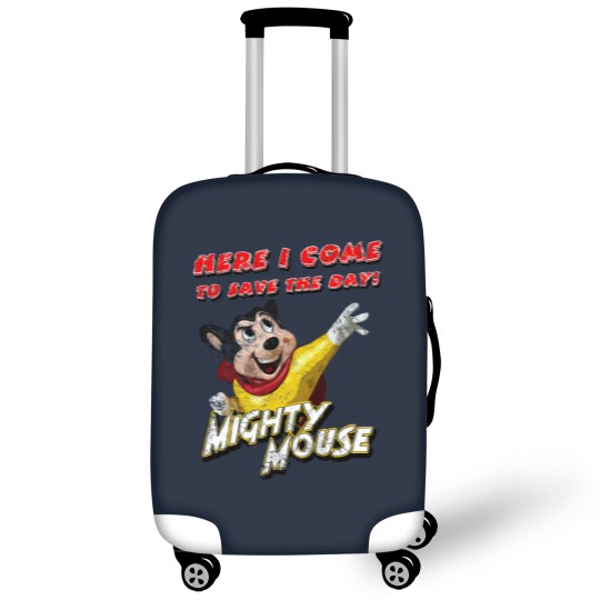 Discover Mighty Mouse, distressed - Mighty Mouse - Luggage Covers