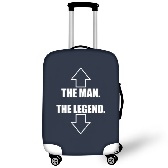 Discover The Man The Legend Luggage Covers