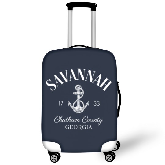 Discover Savannah Georgia Luggage Covers, Soft and Comfortable Luggage Covers