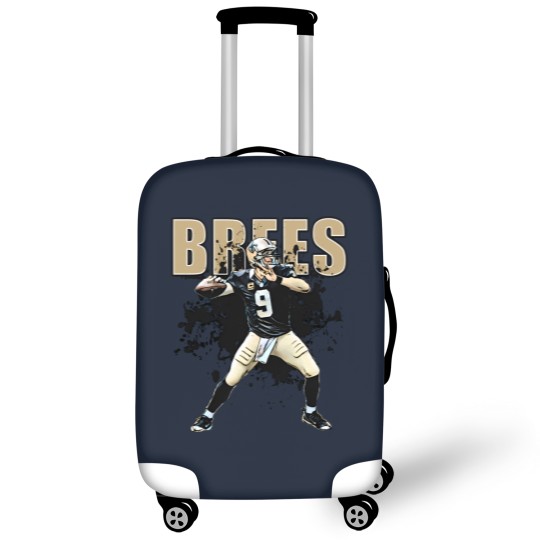 Discover Saints Luggage Covers- drew brees football Luggage Covers