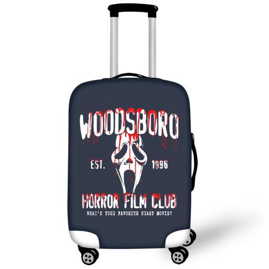 Discover Horror Ghost Face Luggage Covers, Woodsboro Horror Film Club