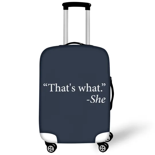 Discover That s What She Said Quote Apparel Luggage Covers
