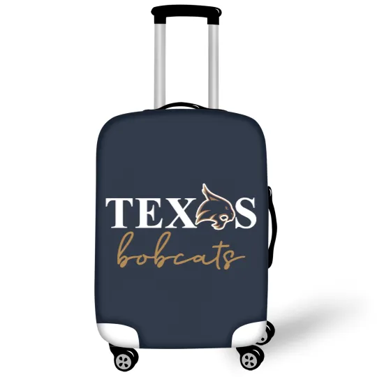 Discover Texas State Bobcats - Texas State bobcats Luggage Covers  - Bobcats Luggage Covers - Texas Bobcats  - Eat Em up bobcats Luggage Covers - TXST bobcats