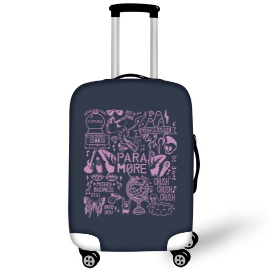 Discover Paramore Tattoo Rock Music Luggage Covers, Paramore Rock Music Band Luggage Covers