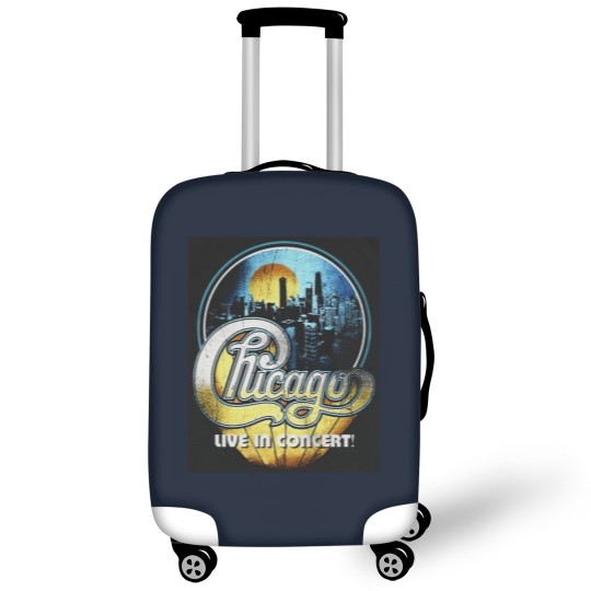 Discover Chicago band live in concert Luggage Covers