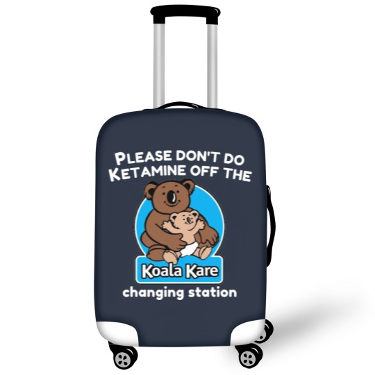 Discover Koala Kare please don_t do ketaminee off the changing station Luggage Covers