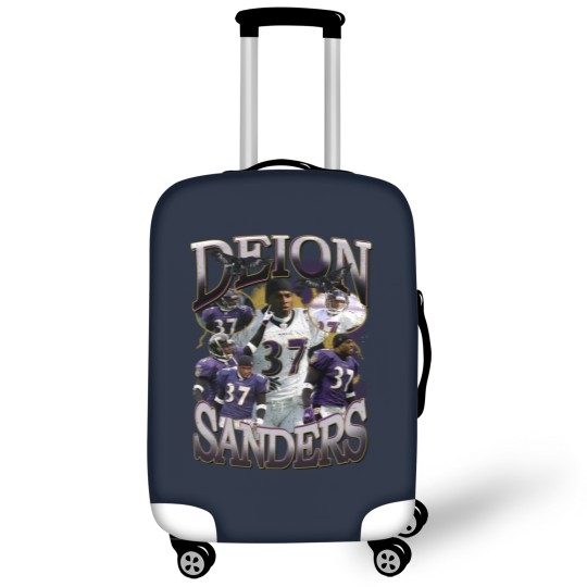 Discover Deion Sanders Ravens Vintage 90's Style Luggage Covers