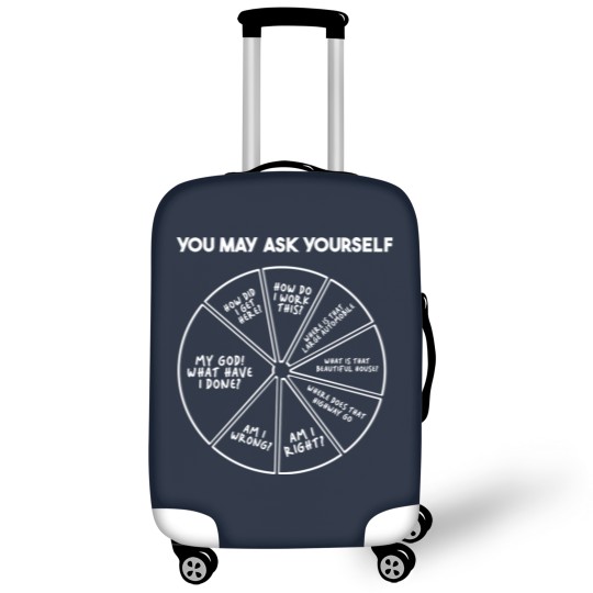 Discover You May Ask Yourself - Talking Heads - Luggage Covers