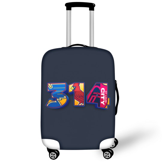 Discover Area Code St. Louis STL 314 Luggage Covers