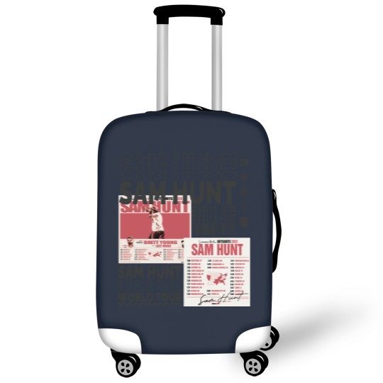 Discover Sam Hunt Music Luggage Covers 90s Y2K Merch Vintage Luggage Covers