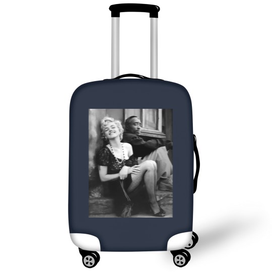 Discover Tupac Marilyn Monroe Hiphop Legend Luggage Covers