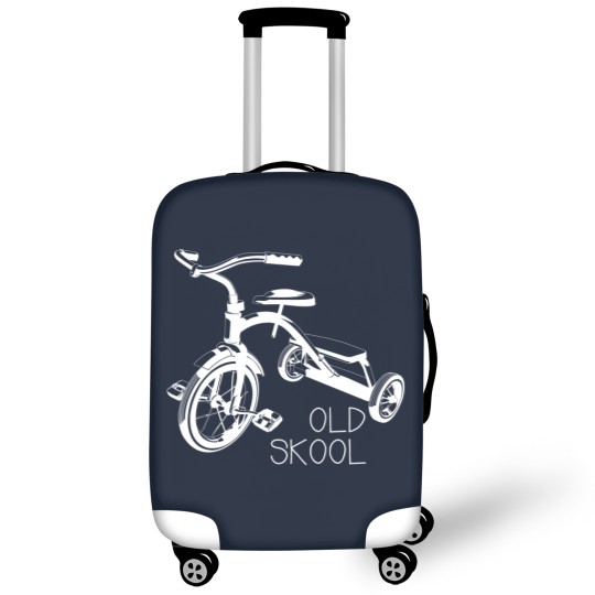 Discover Old school tricycle bike trike toys Luggage Covers Luggage Covers