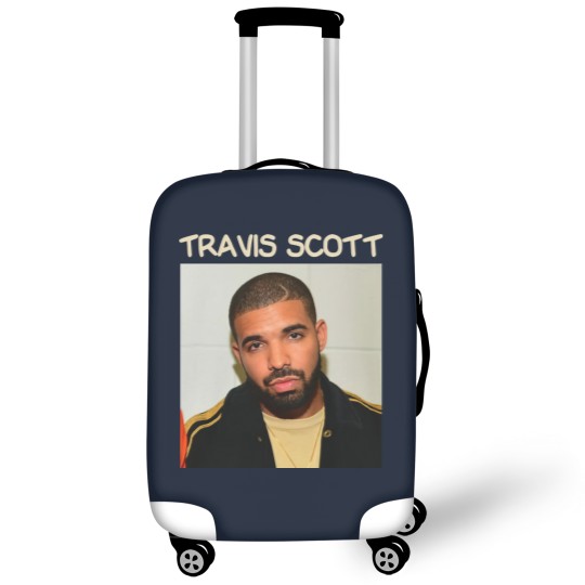 Discover Travis Drake | Rapper Funny Meme Luggage Covers Oddly Specific
