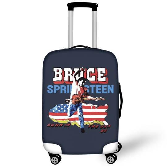 Discover Bruce Springsteen Bon In The Usa Luggage Covers, Vintage Bruce Springsteen Concert S-5Xl