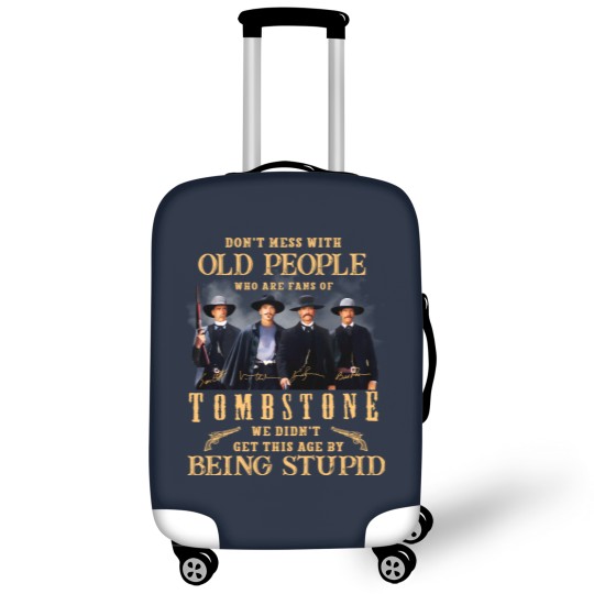 Discover Tombstone Movie Luggage Covers, Vintage Tombstone Graphic