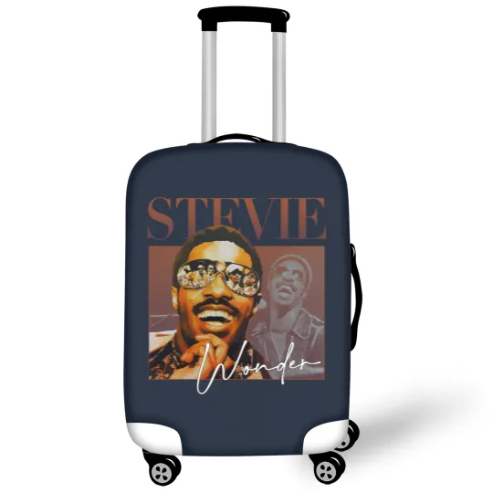 Discover Stevie Wonder Vintage Unisex Luggage Covers stevie wonder Luggage Covers