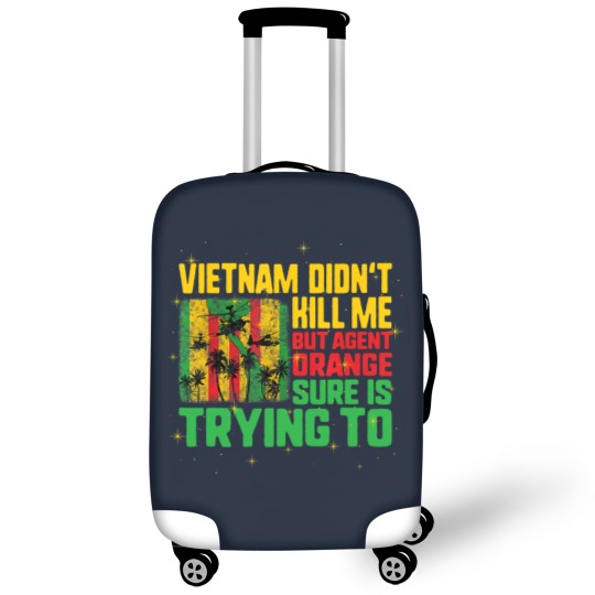 Discover Vietnam Veterans Day Orange Agent Victims Retired Soldiers Luggage Covers