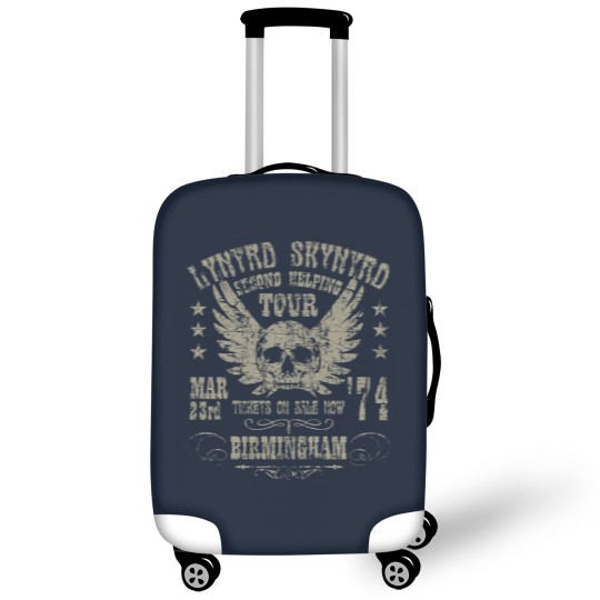 Discover Lynyrd Skynyrd 1974, distressed Luggage Covers, Lynyrd Skynyrd rock band Luggage Covers