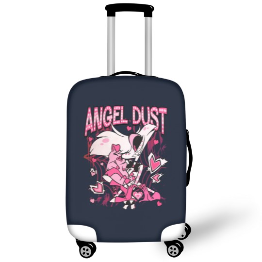 Discover Hazbin Hotel Angel Dust And Fat Nugget Cute Luggage Covers