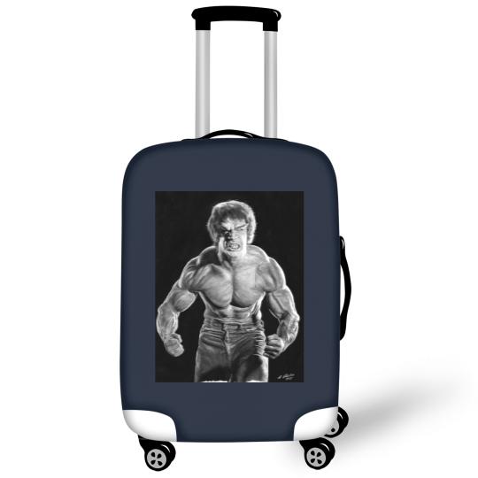 Discover Incredible Hulk watercolour painting Luggage Covers