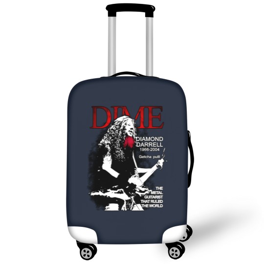 Discover Dimebag Darrell Mayhem Skull Damageplan Luggage Covers