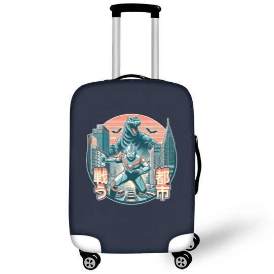 Discover Ultraman Vs Godzillá - Warzone 6 Luggage Covers Luggage Covers