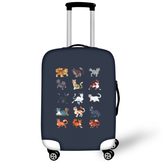 Discover Warrior cats pattern 1 Luggage Covers