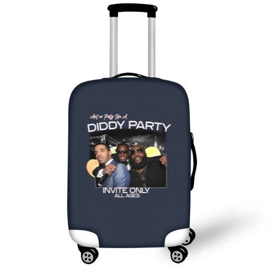 Discover Aint No Party Like A Diddy Party Ver 3, Rap Unisex Luggage Covers