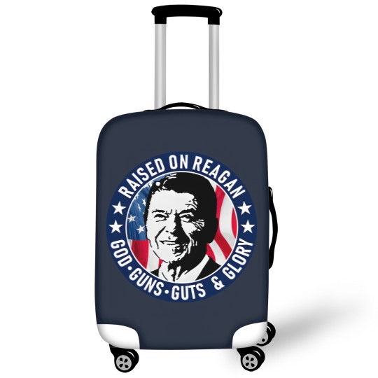 Discover Ronald Reagan Raised On Reagan Luggage Covers