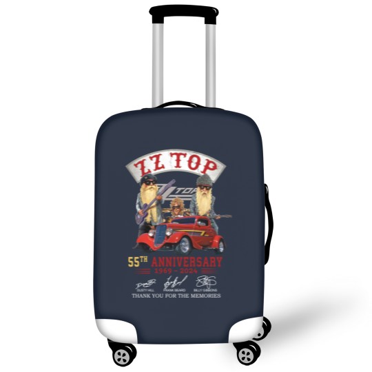 Discover ZZ Top 55th Anniversary Luggage Covers