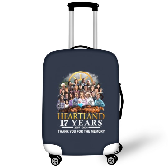 Discover Heartland 17th Anniversary Luggage Covers, Heartland Thank For Memories Luggage Covers, Classic Movie Luggage Covers