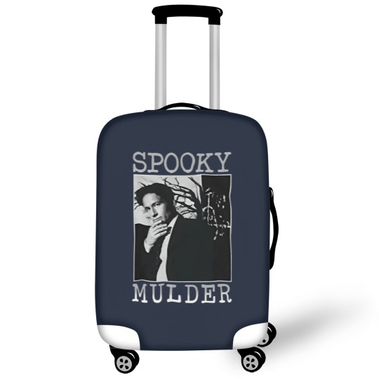 Discover The X Files Spooky Mulder Luggage Covers, The X Files Luggage Covers