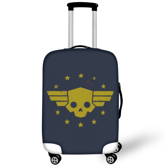Discover Helldivers 2 Luggage Covers, Helldivers Game Luggage Covers, Game Gift Idea