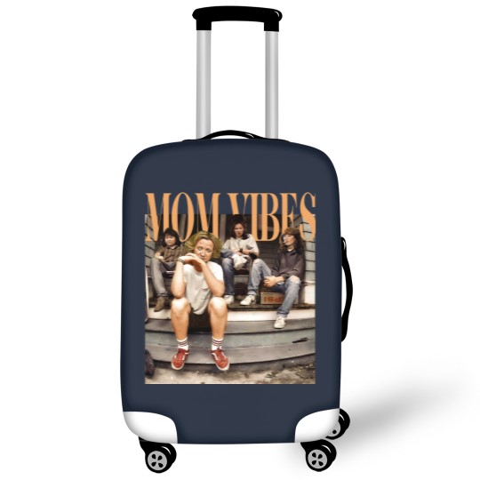Discover Mom Vibes Thug Life  Luggage Covers, Vintage 90s Mom Vibes Luggage Covers, 90s Mom Vibes Luggage Covers