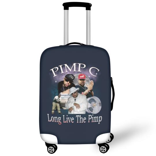 Discover Pimp C Luggage Covers, Pimp C Vintage Luggage Covers, Pimp C Hiphop Rapper Luggage Covers
