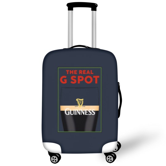 Discover Guinness Vintage Luggage Covers, Split the G, Funny Luggage Covers