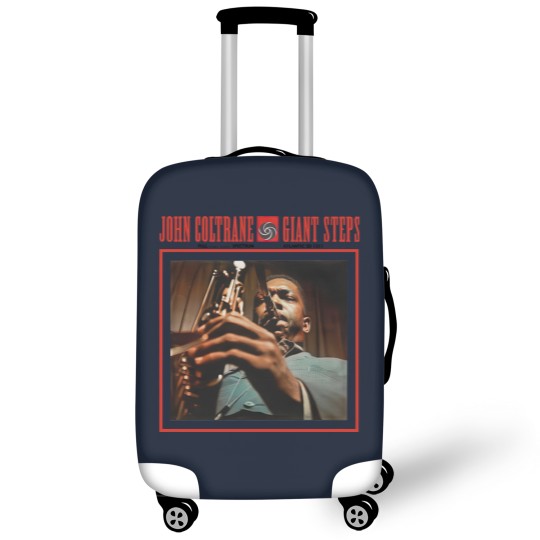 Discover Men's Cotton Crew Luggage Covers John Coltrane Giant Steps