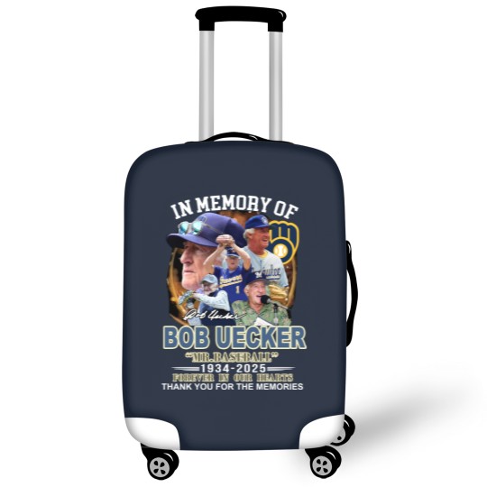 Discover Mr. Baseball In Memory Of Bob Uecker Forever In Our Hearts 1934-2025 Luggage Covers