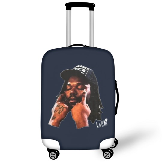 Discover Lucki - Graphic Luggage Covers, Rap Luggage Covers, Vintage Style Rap Luggage Covers, Hip Hop Luggage Covers