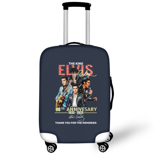 Discover Elvis Presley tour 2025, Elvis 90th Anniversary Luggage Covers 2D