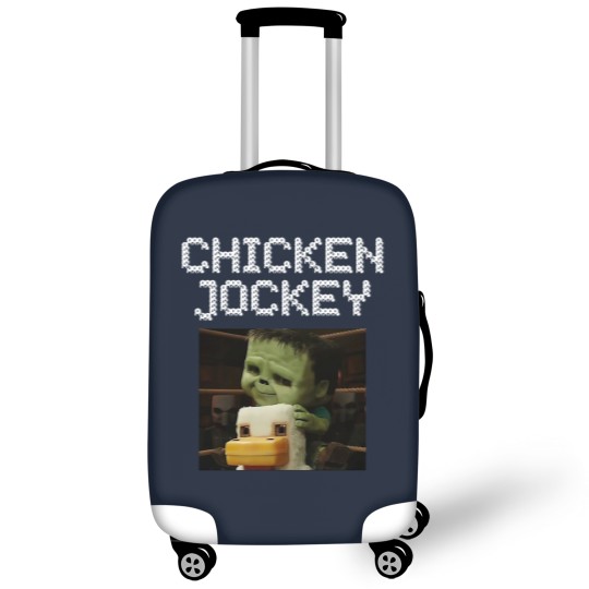 Discover chicken jockey minecraft - Chicken Jockey Minecraft 2025 - Luggage Covers