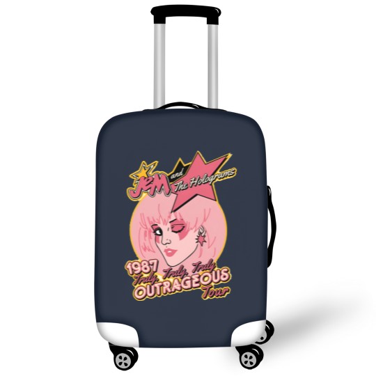 Discover Jem & The Holograms Luggage Covers, Jem Outrageous Tour Luggage Covers