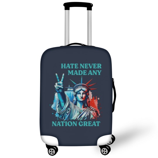 Discover Hate Never Made Any Nation Great Peace Anti Trump Luggage Covers