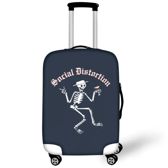 Discover Social Distortion Skull Art Luggage Covers