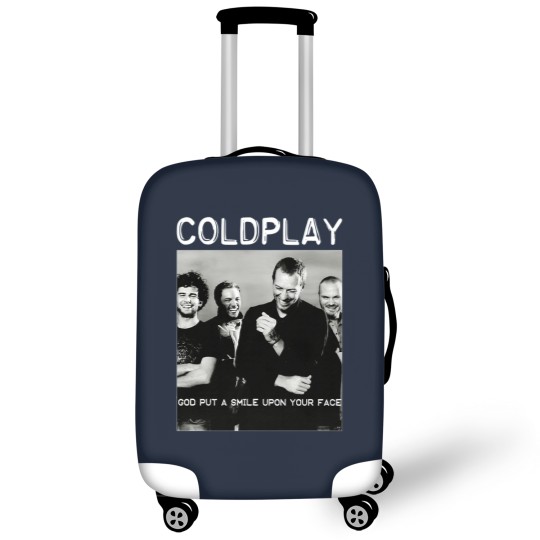 Discover Coldplay World Tour 2025 Luggage Covers, Gift Luggage Covers For Coldplay Fans