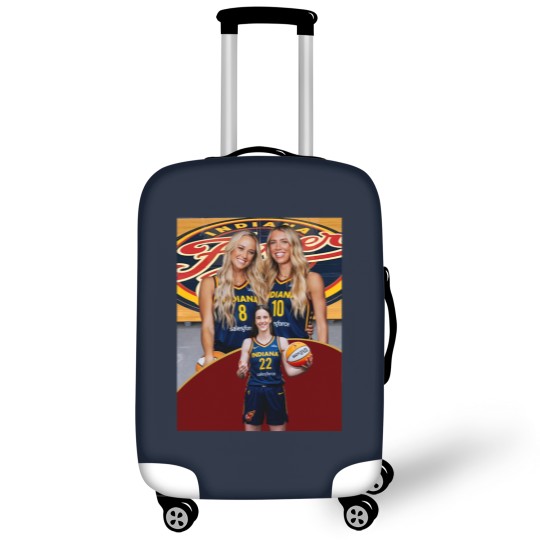 Discover Lexie Hull & Sophie Cunningham Indiana Fever Vintage Trio Luggage Covers – Step Sisters Luggage Covers