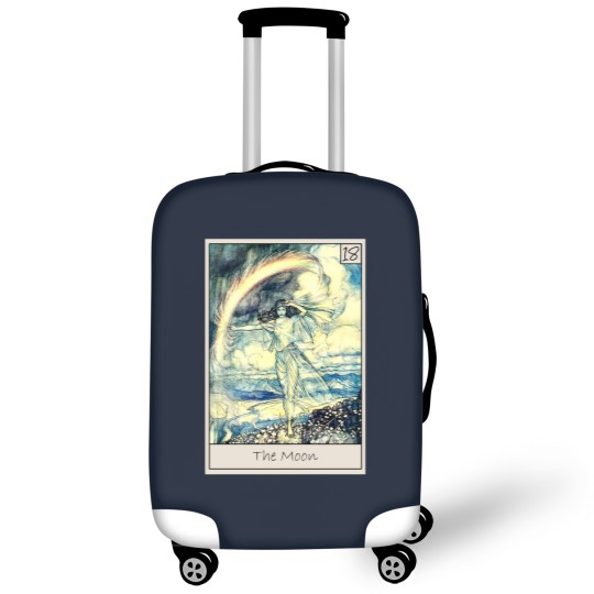 Discover Tarot - The Moon - Tarot - Luggage Covers