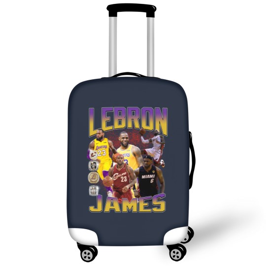 Discover Basketball Legend LeBron James Luggage Covers