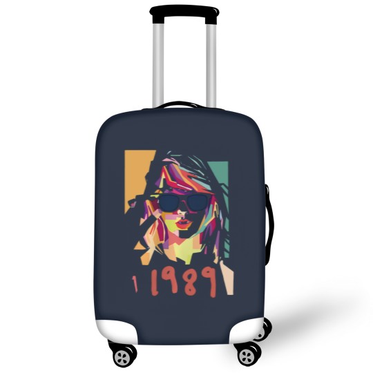 Discover Kids 1989 Watercolor Taylorr Swifts Vintage Luggage Covers